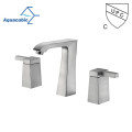 8 Inch low lead upc certificated dual handle bathroom faucet